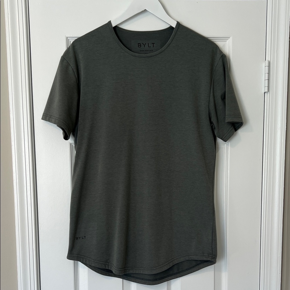 Bylt Men's Snow Wash Green T-Shirt